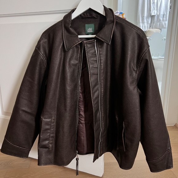 NWT Wild Fable Faux Leather Jacket - Picture 6 of 6